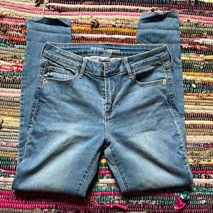 Old navy rockstar mid-rise light jeans